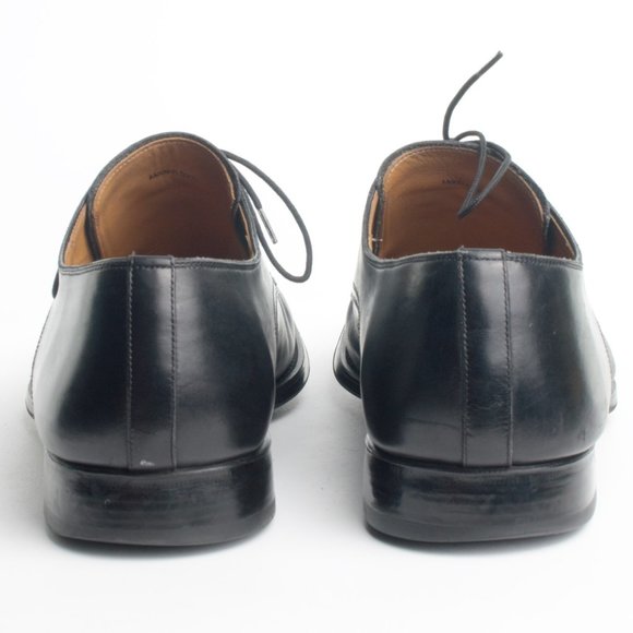 MAGNANNI 13723 Black Leather Apron Toe Lace Up Oxfords Men\'s Size 10 main image 7